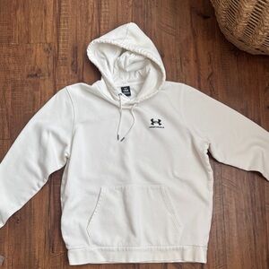 Under Armour Men's White Hoodie Sweater